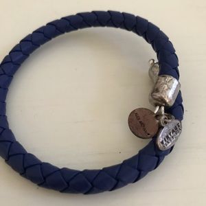 Alex and Ani leather wrap bracelet